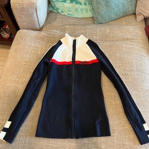 EUC Tommy Hilfiger zip sweater size XS
